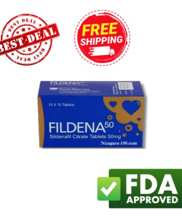Fildena 50 mg purple tablet