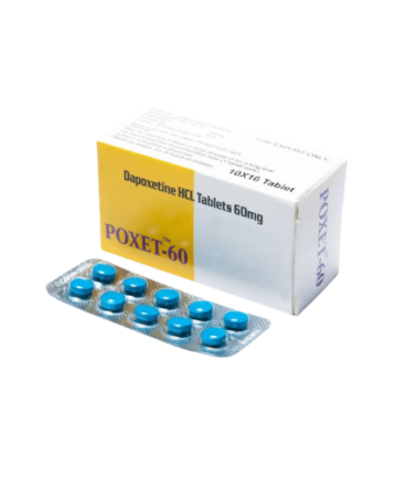 Poxet 60 mg dapoxetine tablet