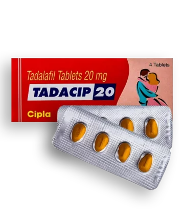 Tadacip 20 mg tadalafil tablet